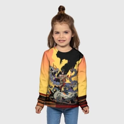 Детский лонгслив 3D Hades Загрей принц Подземного мира - фото 2