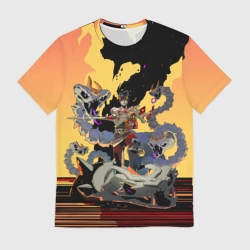 Мужская футболка 3D Hades Загрей принц Подземного мира