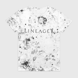 Женская футболка 3D Lineage 2 dirty ice
