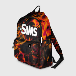 Рюкзак 3D The Sims red lava