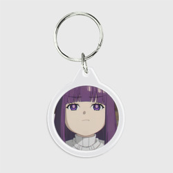 Брелок круглый Sousou no Frieren Ферн big cute eyes