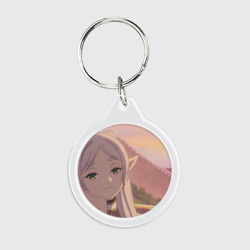 Брелок круглый Sousou no Frieren Фрирен cute
