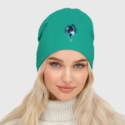 Женская шапка демисезонная Моя геройская академия Даби Альянс злодеев - фото 2