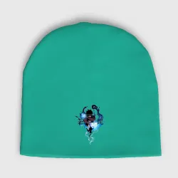 Женская шапка демисезонная Моя геройская академия Даби Альянс злодеев