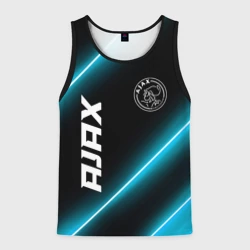 Мужская майка 3D Ajax неоновые лампы