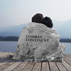 Плед 3D Combat Continent white graphite - фото 2