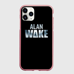 Чехол для iPhone 11 Pro Max матовый Алан Вейк лого
