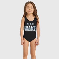 Детский купальник 3D Алан Вейк лого