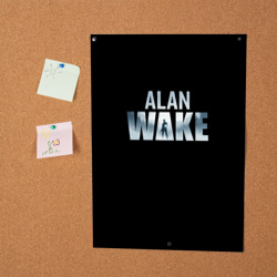 Постер Алан Вейк лого - фото 2
