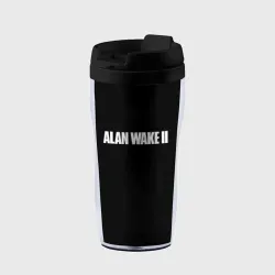 Термокружка-непроливайка Alan Wake 2 logo game
