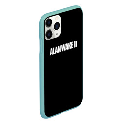 Чехол для iPhone 11 Pro Max матовый Alan Wake 2 logo game - фото 2