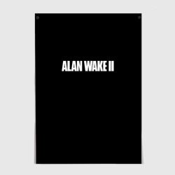 Постер Alan Wake 2 logo game