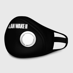 Маска из неопрена Alan Wake 2 logo game