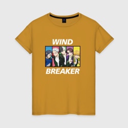 Женская футболка хлопок Wind Breaker