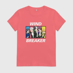 Женская футболка хлопок Wind Breaker