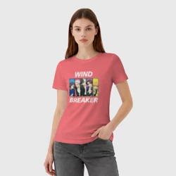 Женская футболка хлопок Wind Breaker - фото 2