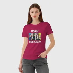 Женская футболка хлопок Wind Breaker - фото 2