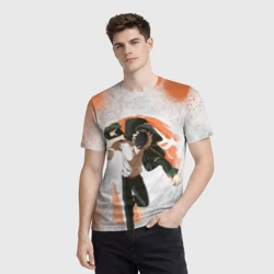 Мужская футболка 3D Ветролом - Харука - фото 2