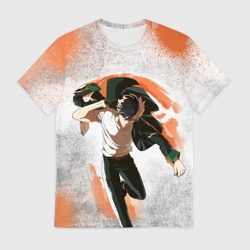 Мужская футболка 3D Ветролом - Харука
