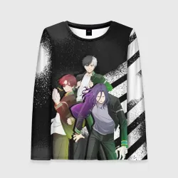 Женский лонгслив 3D Ветролом