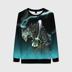Женский свитшот 3D Кайдзю