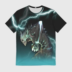 Мужская футболка 3D Кайдзю