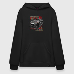 Худи SuperOversize хлопок Rx7 Twin turbo