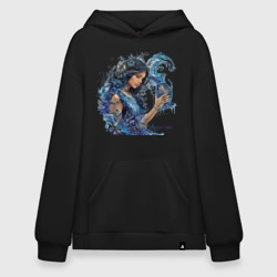 Худи SuperOversize хлопок Изящный водолей