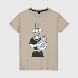 Муравьиная семейка – Женская футболка хлопок с принтом купить со скидкой в -20%