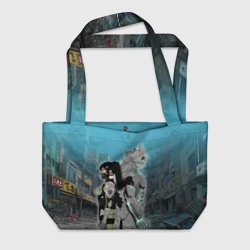 Пляжная сумка 3D Хибино и Аширо -Кайдзю номер 8