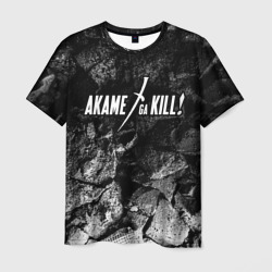 Akame ga Kill black graphite – Мужская футболка 3D с принтом купить со скидкой в -26%