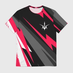 Мужская футболка 3D Code Geass electro lines