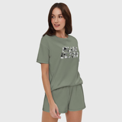 Женская пижама с шортиками хлопок Моя геройская академия Идзуку Мидория плюс ультра - фото 2