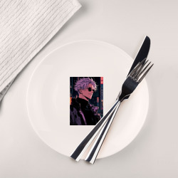 Тарелка Магическая битва Сатору Годзё сигма