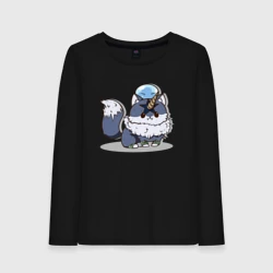 Женский лонгслив хлопок О моём перерождении в слизь Римуру Темпест на волке