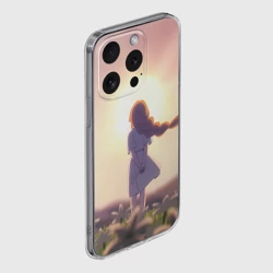 Чехол для iPhone 15 Pro Max силиконовый с защитой камеры Sousou no Frieren Фламме детство - фото 2