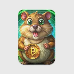 Картхолдер Magsafe магнитный Хомяк в крипте