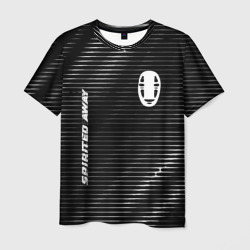 Spirited Away metal anime lines – Мужская футболка 3D с принтом купить со скидкой в -26%