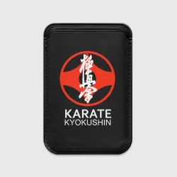 Картхолдер Magsafe магнитный Карате кёкусинкай - эмблема