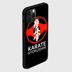 Чехол для iPhone 12 Pro Карате кёкусинкай - эмблема - фото 2