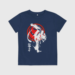 Детская футболка хлопок Шинкиокушинкай каратэ - эмблема