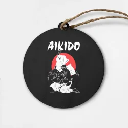 Деревянная игрушка круг Айкидо - бросок мастера