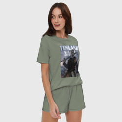 Женская пижама с шортиками хлопок Сага о Винланде Аскеладд - фото 2