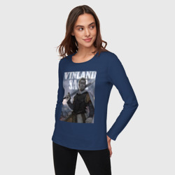Женский лонгслив хлопок Сага о Винланде Аскеладд - фото 2