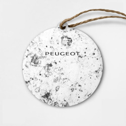 Деревянная игрушка круг Peugeot dirty ice