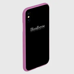 Чехол для iPhone XS Max матовый Bloodborne logo - фото 2