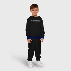 Детский костюм с толстовкой 3D Bloodborne logo - фото 2