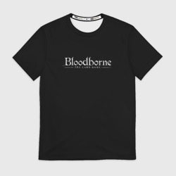 Мужская футболка 3D Bloodborne logo