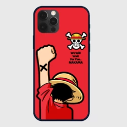 Чехол для iPhone 12 Pro Max One Piece - captain Monkey D Luffy