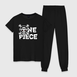 Женская пижама хлопок One piece - логотип